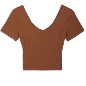 LuluLemon Brown Align TShirt